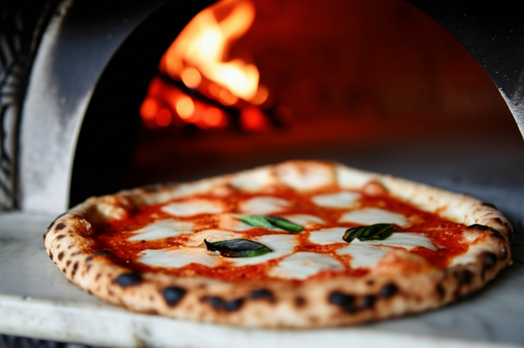 Pizza napolitana auténtica en Da Mario